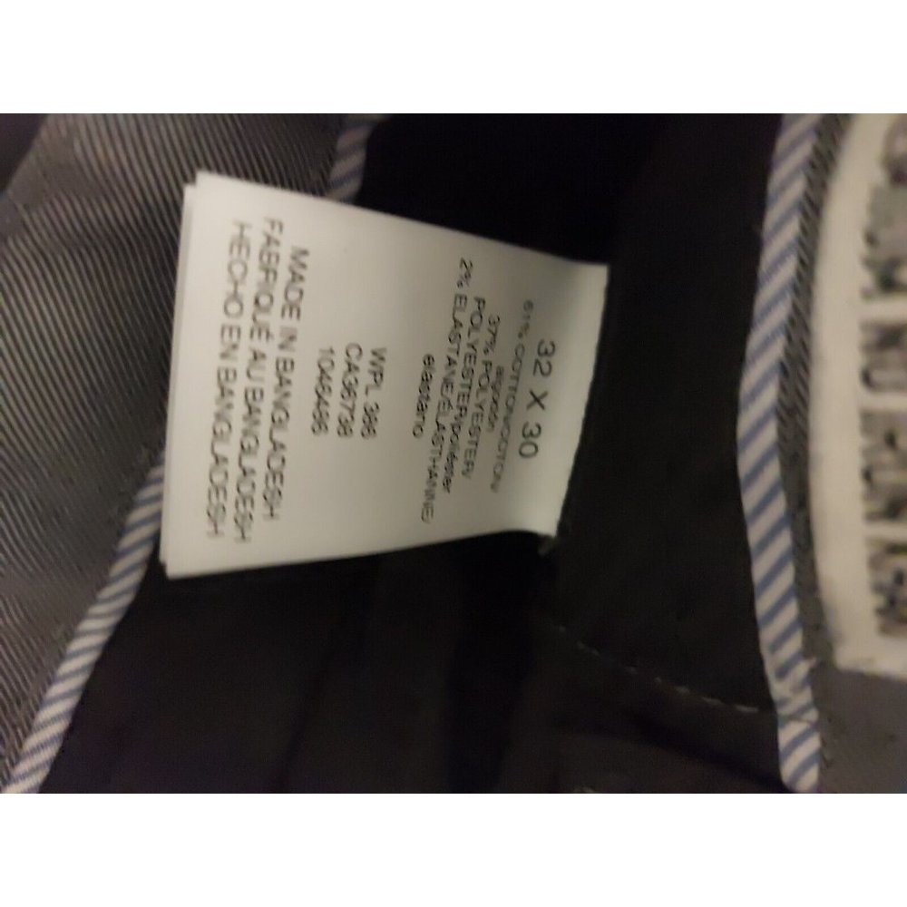 Haggar Black Dress Mens Size 32W X 30L Classic Fit Inseam 29  $70 value NWT - Picture 5 of 9